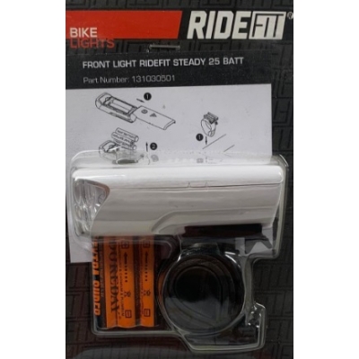 RideFit Steady 25 LED jalgratta esituli 